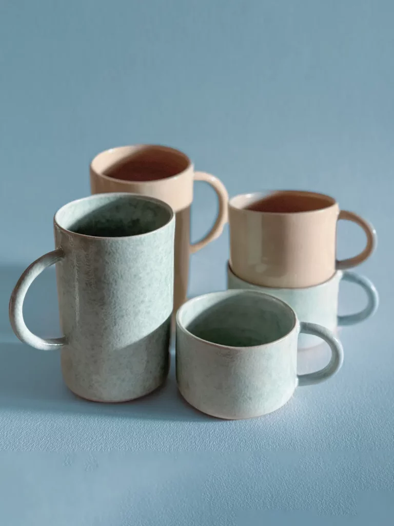 Tasses, Poterie fait main, Studio Alchimies, Céramique