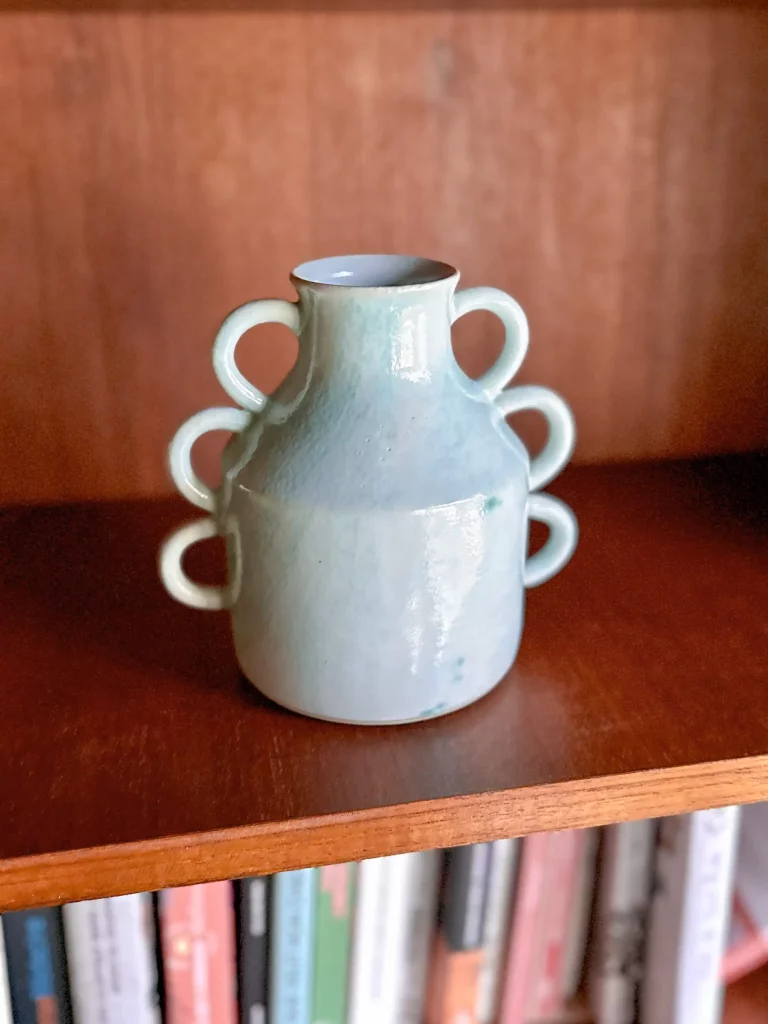 Vase à anses, Poterie fait main, Studio Alchimies, Céramique